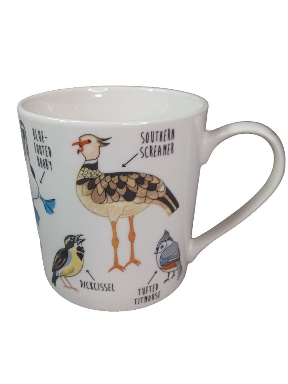 FOWL Language by Ginger Fox Bird Dirty Words Porcelain Coffee Mug Tea Cup